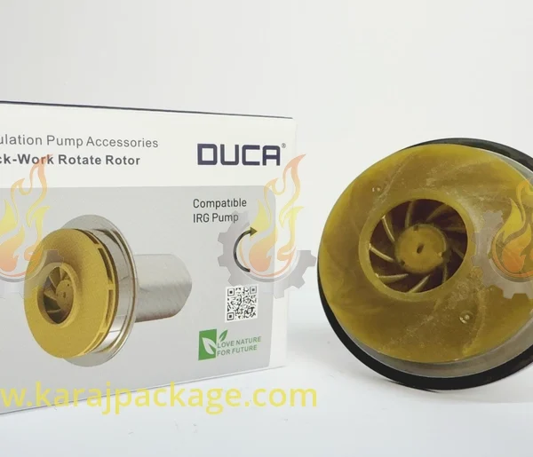 روتور IRG برند DUCA پکیج در دسته پمپ پکیج مناسب برای انواع پکیج های پکیج ایران رادیاتور ، پکیج ایساتیس ، پکیج بوتان ، پکیج مرکوری ، پکیج بایکان ، پکیج اریستون ،