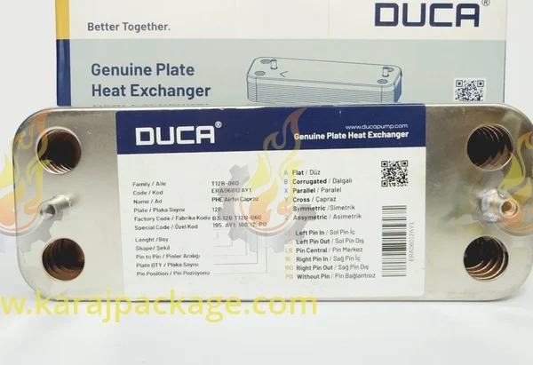 مبدل ثانویه پکیج بیتا DUCA در دسته مبدل ثانویه پکیج مناسب برای انواع پکیج های پکیج ایران رادیاتور ، پکیج مکث الیت ، پکیج مرکوری ، پکیج لورچ ، پکیج بایکان ، پکیج بویلر ،