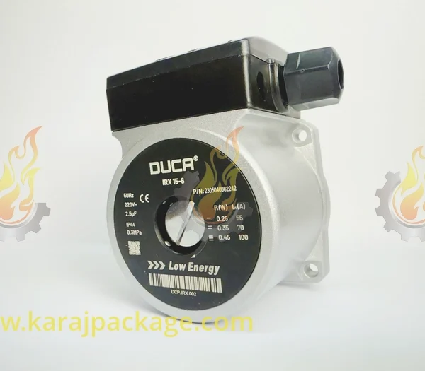 پمپ IRG برند DUCA پکیج در دسته پمپ پکیج مناسب برای انواع پکیج های پکیج مگاترم ، پکیج مکث الیت ، پکیج بوتان ، پکیج گلدیران ، پکیج اریستون ، پکیج ایمرگاس ،